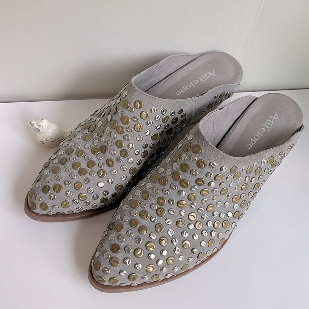 Antelope Lonna Leather Mule Size 40 🆕